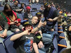robert attended Megadeth and Lamb of God on May 10th 2022 via VetTix 