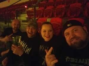 Anthony attended Megadeth and Lamb of God on Apr 22nd 2022 via VetTix 