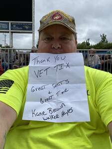 thomas attended Kane Brown: Blessed & Free Tour on May 7th 2022 via VetTix 