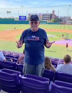 Glenn attended Grand Canyon University Lopes - NCAA Men's Baseball vs Arizona State University on May 10th 2022 via VetTix 