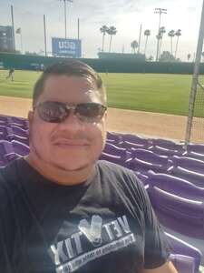 Pedro attended Grand Canyon University Lopes - NCAA Men's Baseball vs Arizona State University on May 10th 2022 via VetTix 