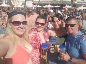 Aubrey attended Gronk Beach Las Vegas on Apr 29th 2022 via VetTix 