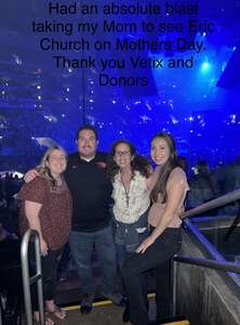 Jacob attended Eric Church: the Gather Again Tour on May 7th 2022 via VetTix 