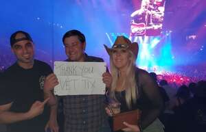 Richard attended Eric Church: the Gather Again Tour on May 7th 2022 via VetTix 