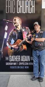 Thomas TJ attended Eric Church: the Gather Again Tour on May 7th 2022 via VetTix 