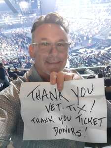 SGT William attended Eric Church: the Gather Again Tour on May 7th 2022 via VetTix 
