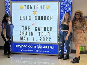 Ana attended Eric Church: the Gather Again Tour on May 7th 2022 via VetTix 