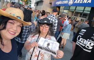 Lisa attended Eric Church: the Gather Again Tour on May 7th 2022 via VetTix 