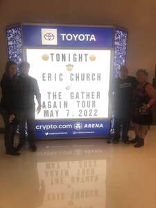 Thomas attended Eric Church: the Gather Again Tour on May 7th 2022 via VetTix 
