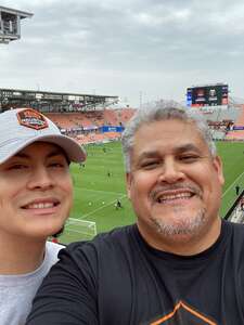 Ricardo attended Houston Dynamo FC - MLS vs Portland Timbers on Apr 16th 2022 via VetTix 