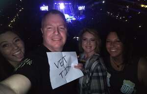 Wayne attended Kid Rock With Special Guest Grand Funk Railroad - Bad Reputation Tour on Apr 15th 2022 via VetTix 