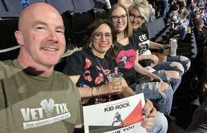Christopher B attended Kid Rock With Special Guest Grand Funk Railroad - Bad Reputation Tour on Apr 15th 2022 via VetTix 