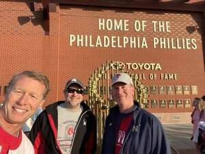 Ray attended Philadelphia Phillies - MLB vs Milwaukee Brewers on Apr 24th 2022 via VetTix 