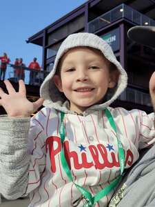 Nancy attended Philadelphia Phillies - MLB vs Milwaukee Brewers on Apr 24th 2022 via VetTix 