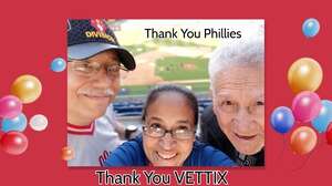 Frank L. USMC VET attended Philadelphia Phillies - MLB vs Milwaukee Brewers on Apr 24th 2022 via VetTix 