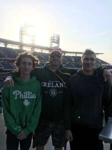 Andrew attended Philadelphia Phillies - MLB vs Milwaukee Brewers on Apr 24th 2022 via VetTix 