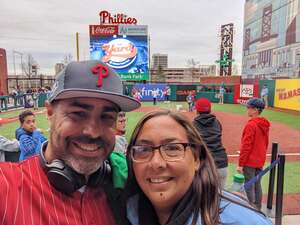 Angelo attended Philadelphia Phillies - MLB vs Colorado Rockies on Apr 25th 2022 via VetTix 