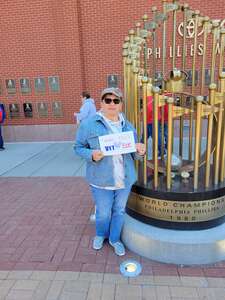 Rosalia attended Philadelphia Phillies - MLB vs Colorado Rockies on Apr 28th 2022 via VetTix 