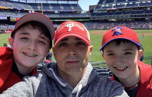 Tony attended Philadelphia Phillies - MLB vs Colorado Rockies on Apr 28th 2022 via VetTix 