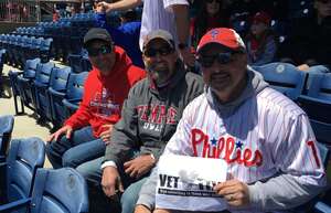 Matt attended Philadelphia Phillies - MLB vs Colorado Rockies on Apr 28th 2022 via VetTix 
