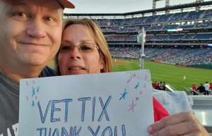 Richard attended Philadelphia Phillies - MLB vs Texas Rangers on May 3rd 2022 via VetTix 