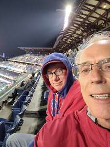 Peter attended Philadelphia Phillies - MLB vs Texas Rangers on May 3rd 2022 via VetTix 
