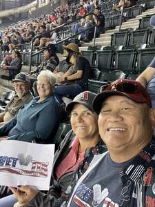 Roger attended Arizona Diamondbacks - MLB vs New York Mets on Apr 22nd 2022 via VetTix 