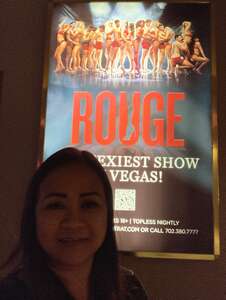 Marianne attended Rouge - the Sexiest Show in Vegas! on Apr 22nd 2022 via VetTix 