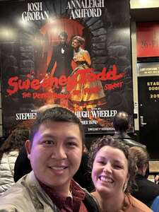 Click To Read More Feedback from Post-deployment Broadway show Sweeney Todd