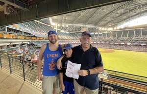 Tom Mayhew attended Arizona Diamondbacks - MLB vs New York Mets on Apr 24th 2022 via VetTix 