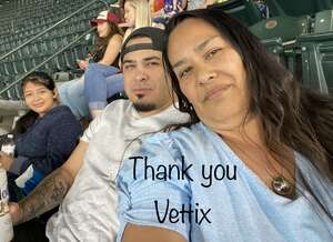 Alicia Heraldez attended Arizona Diamondbacks - MLB vs New York Mets on Apr 24th 2022 via VetTix 