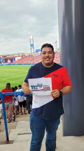 Albaro attended FC Dallas - MLS vs Houston Dynamo FC on Apr 23rd 2022 via VetTix 