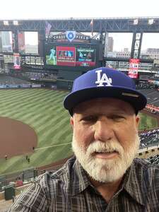 Earl attended Arizona Diamondbacks - MLB vs Los Angeles Dodgers on Apr 25th 2022 via VetTix 