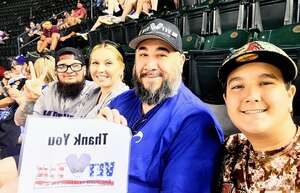 Mel Lo attended Arizona Diamondbacks - MLB vs Los Angeles Dodgers on Apr 26th 2022 via VetTix 