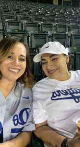 Rita attended Arizona Diamondbacks - MLB vs Los Angeles Dodgers on Apr 26th 2022 via VetTix 