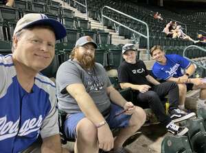 Scott attended Arizona Diamondbacks - MLB vs Los Angeles Dodgers on Apr 26th 2022 via VetTix 