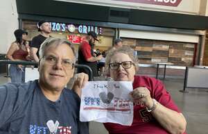 Richard attended Arizona Diamondbacks - MLB vs Colorado Rockies on May 6th 2022 via VetTix 