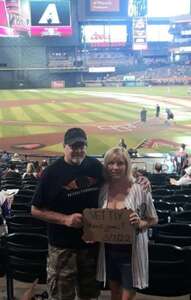 Mark attended Arizona Diamondbacks - MLB vs Colorado Rockies on May 7th 2022 via VetTix 