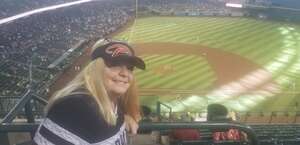 Roberta attended Arizona Diamondbacks - MLB vs Colorado Rockies on May 7th 2022 via VetTix 
