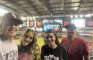 Lanny attended Arizona Diamondbacks - MLB vs Colorado Rockies on May 7th 2022 via VetTix 