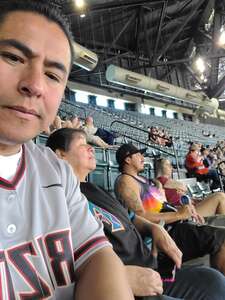Rodolfo attended Arizona Diamondbacks - MLB vs Colorado Rockies on May 8th 2022 via VetTix 