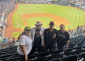 Pedro attended Arizona Diamondbacks - MLB vs Atlanta Braves on May 30th 2022 via VetTix 