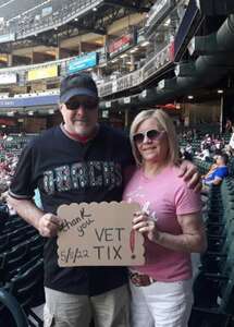 Mark attended Arizona Diamondbacks - MLB vs Miami Marlins on May 11th 2022 via VetTix 