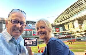 Jim attended Arizona Diamondbacks - MLB vs Kansas City Royals on May 24th 2022 via VetTix 