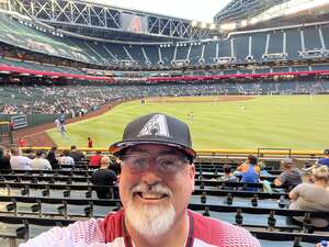 Jason attended Arizona Diamondbacks - MLB vs Kansas City Royals on May 24th 2022 via VetTix 