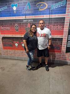 Pedro attended Arizona Diamondbacks - MLB vs Kansas City Royals on May 24th 2022 via VetTix 