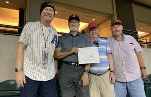 Ron Skon Mesa, AZ attended Arizona Diamondbacks - MLB vs Atlanta Braves on Jun 1st 2022 via VetTix 