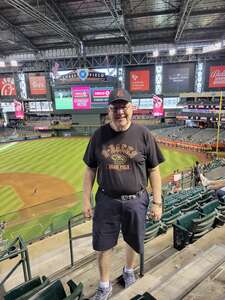 Ernest attended Arizona Diamondbacks - MLB vs Atlanta Braves on Jun 1st 2022 via VetTix 