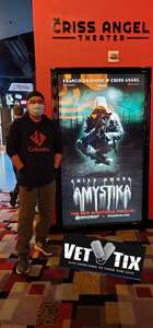 Ruben attended Amystika: the Mindfreak Prequel on Apr 16th 2022 via VetTix 