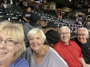 ARTHUR attended Arizona Diamondbacks - MLB vs Cincinnati Reds on Jun 13th 2022 via VetTix 